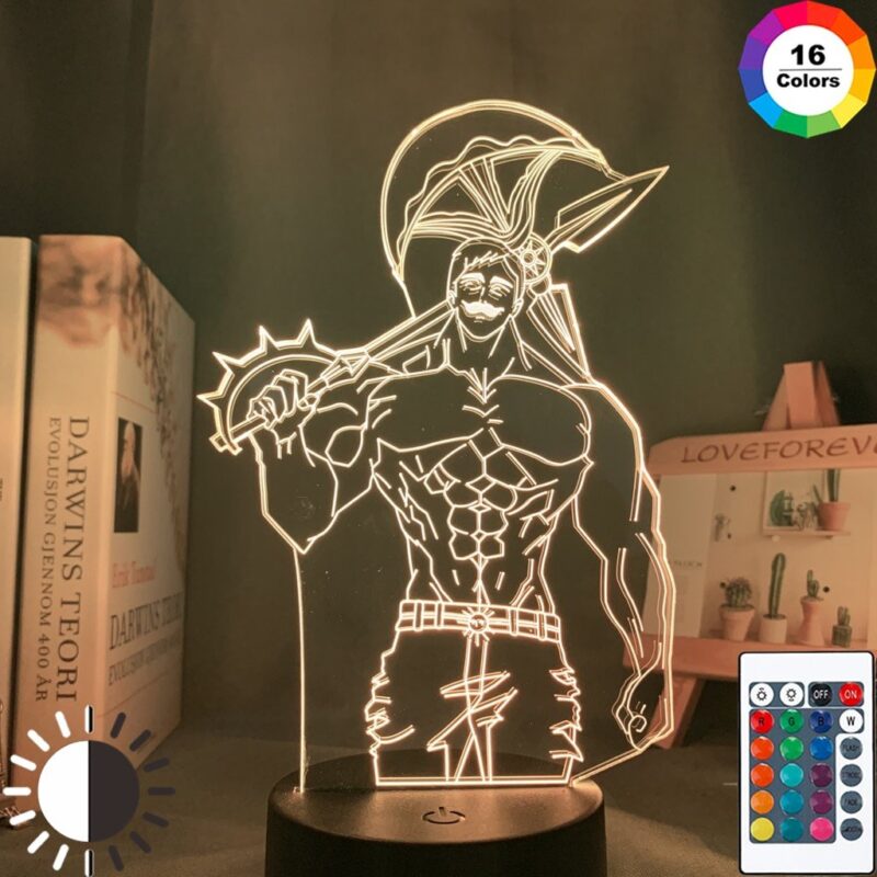 The Seven Deadly Sins Escanor RGB Lamp – Yotsuba Store