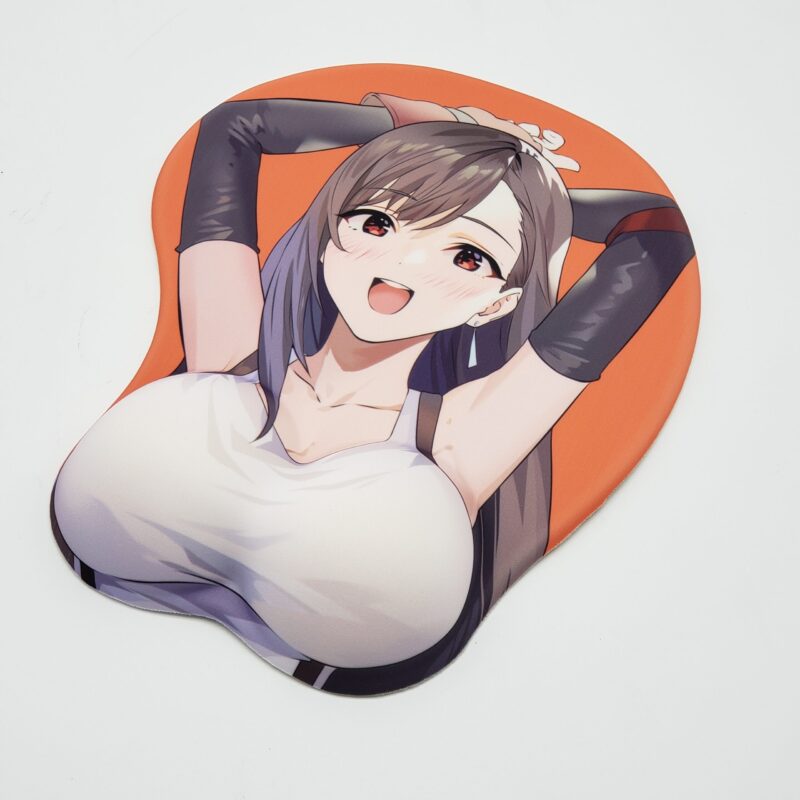 Final Fantasy VII Tifa Lockhart 3D Oppai Mouse Pad – Yotsuba Store