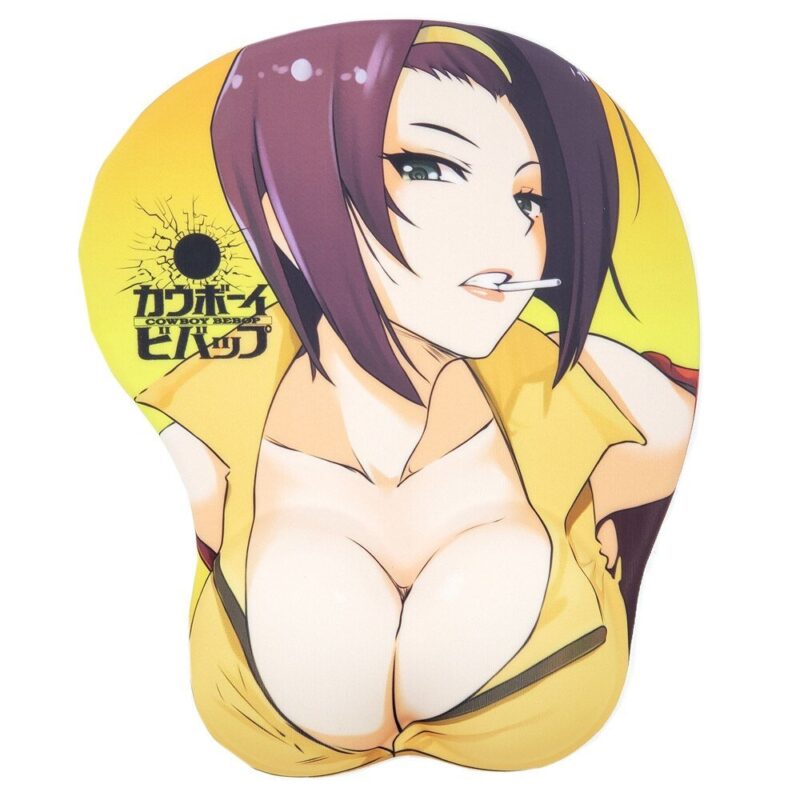 Cowboy Bebop Faye Valentine 3D Oppai Mouse Pad – Yotsuba Store