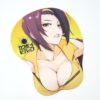Cowboy Bebop Faye Valentine 3D Oppai Mouse Pad - Image 2