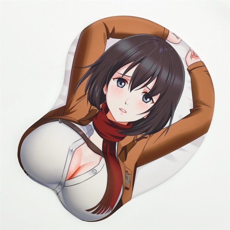 Attack on Titan Mikasa Ackerman 3D Oppai Mouse – Yotsuba Store