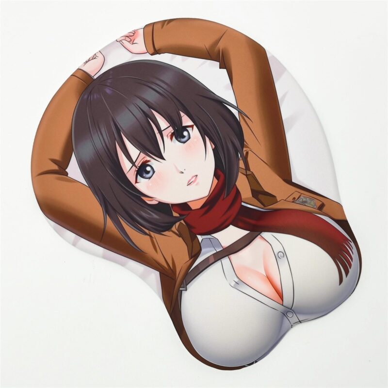 Attack on Titan Mikasa Ackerman 3D Oppai Mouse – Yotsuba Store