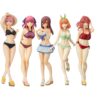 Go-toubun no Hanayome Swimsuit Version Action Figures