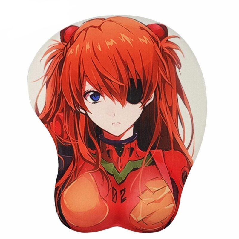 Neon Genesis Evangelion Asuka 3D Breast Mouse Pad – Yotsuba Store