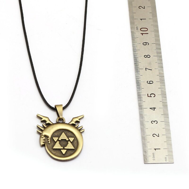 Fullmetal Alchemist Ouroboros Pendant Necklace – Yotsuba Store