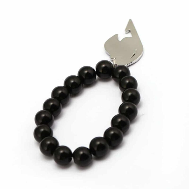 Fairy Tail Black Onyx Beads Bracelet – Yotsuba Store