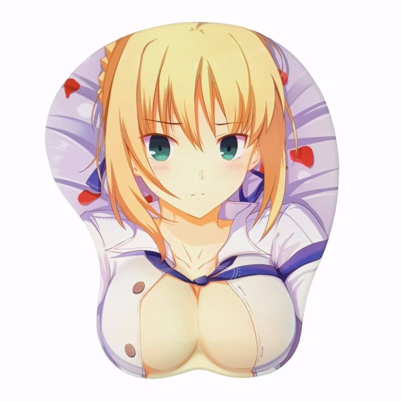 Fate/stay night Saber 3D Breast Mouse Pad – Yotsuba Store