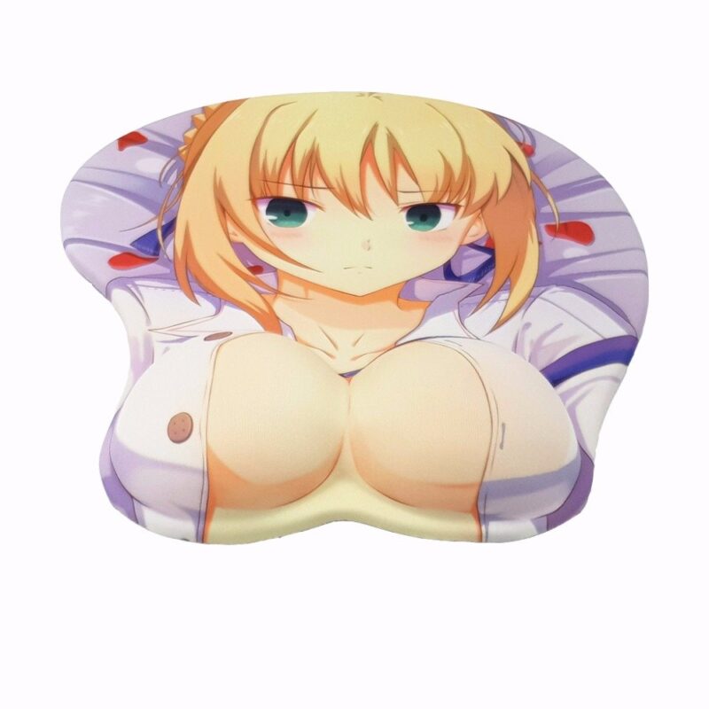 Fate/stay night Saber 3D Breast Mouse Pad – Yotsuba Store