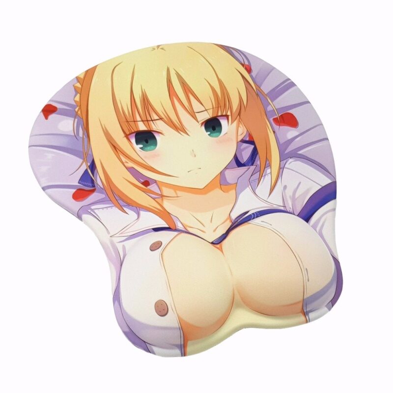 Fate/stay night Saber 3D Breast Mouse Pad – Yotsuba Store