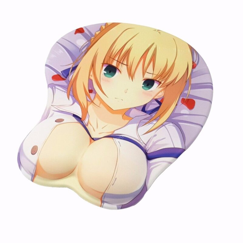 Fate/stay night Saber 3D Breast Mouse Pad – Yotsuba Store