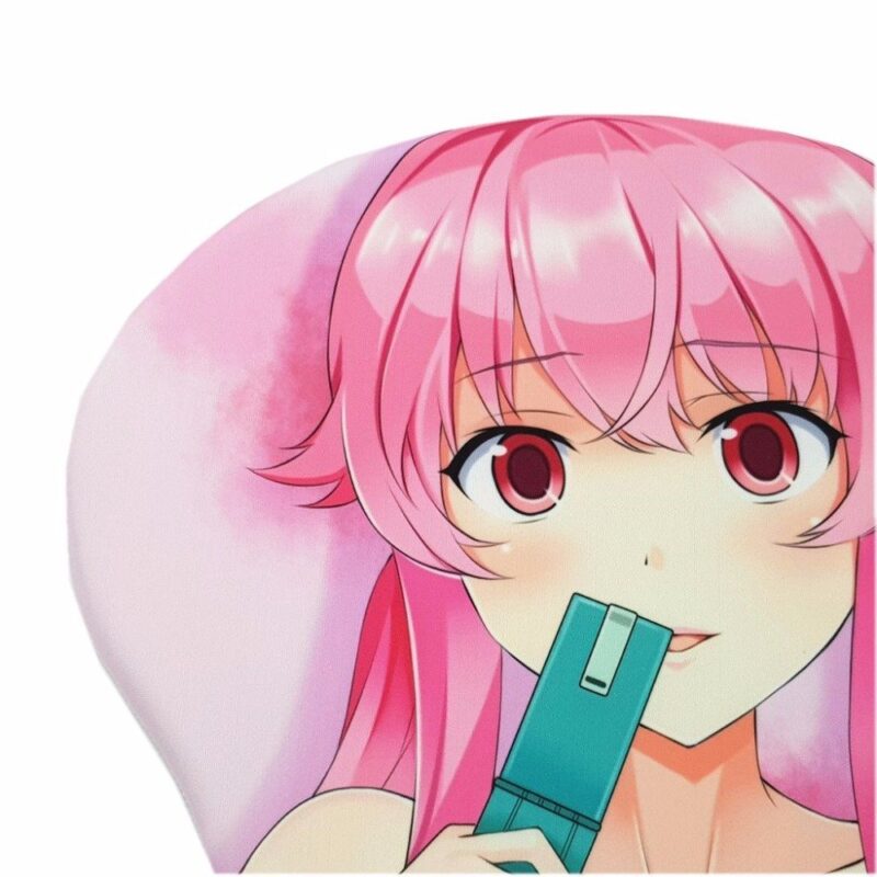 Mirai Nikki Gasai Yuno 3D Breast Mouse Pad – Yotsuba Store