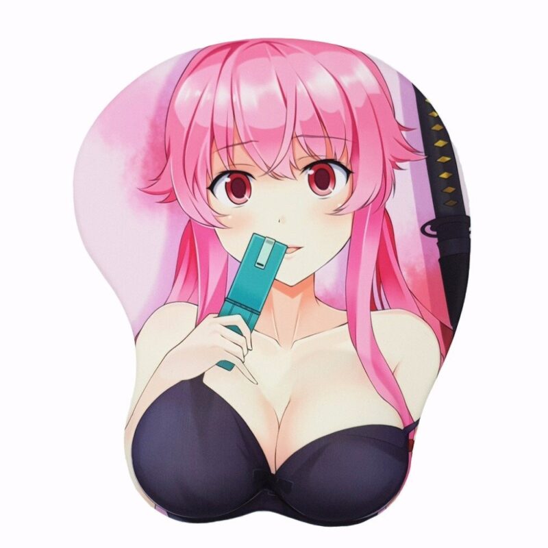 Mirai Nikki Gasai Yuno 3D Breast Mouse Pad – Yotsuba Store