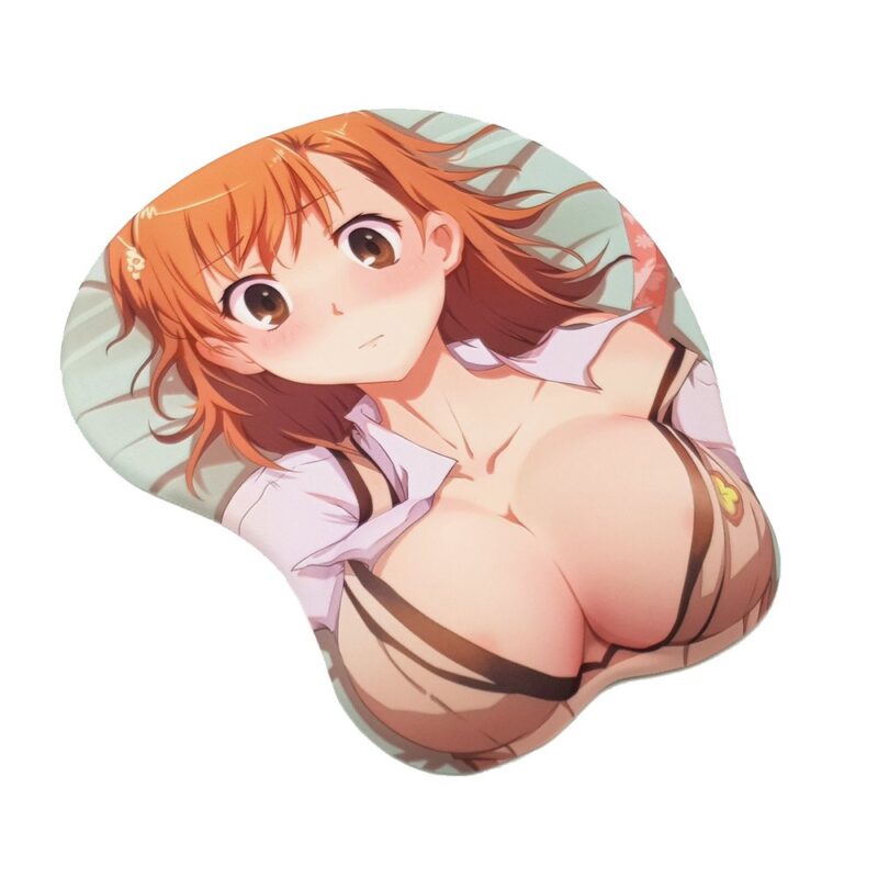 Toaru Majutsu no Index Misaka Mikoto 3D Oppai Mouse Pad – Yotsuba Store