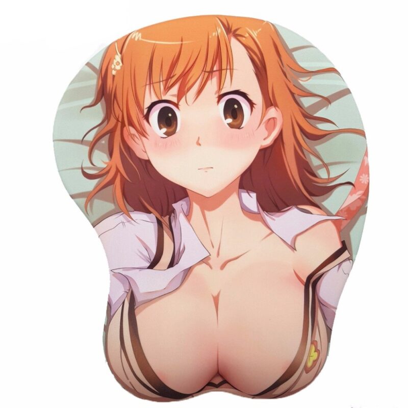 Toaru Majutsu no Index Misaka Mikoto 3D Oppai Mouse Pad – Yotsuba Store