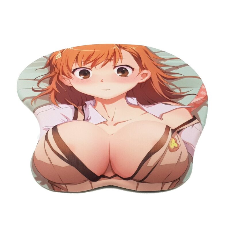 Toaru Majutsu no Index Misaka Mikoto 3D Oppai Mouse Pad – Yotsuba Store