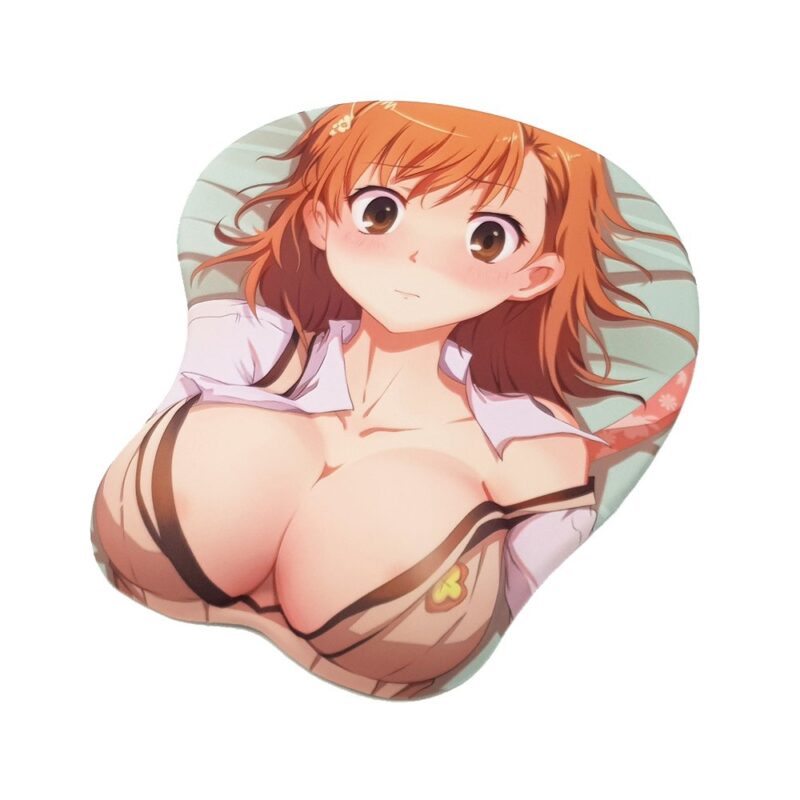 Toaru Majutsu no Index Misaka Mikoto 3D Oppai Mouse Pad – Yotsuba Store