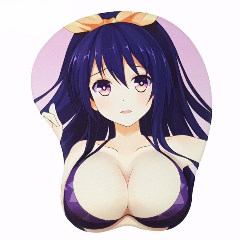 Date A Live Yatogami Tooka 3D Oppai Mouse Pad – Yotsuba Store