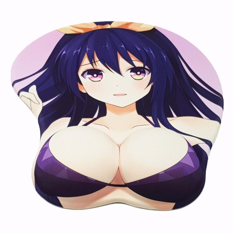 Date A Live Yatogami Tooka 3D Oppai Mouse Pad – Yotsuba Store