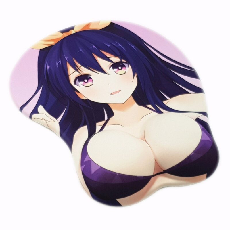 Date A Live Yatogami Tooka 3D Oppai Mouse Pad – Yotsuba Store