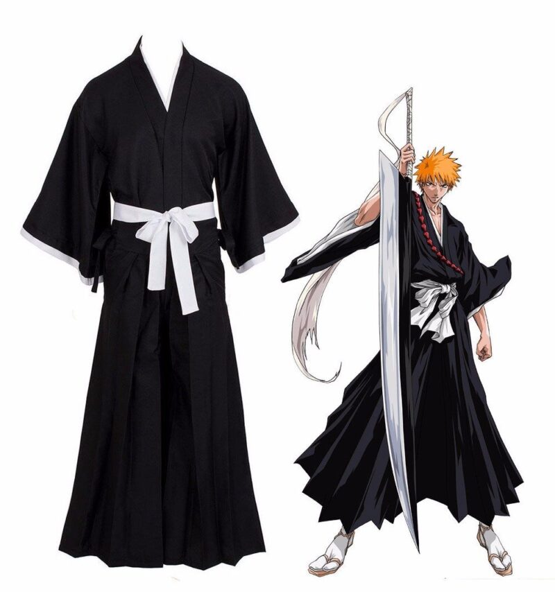 Bleach Kurosaki Ichigo Shinigami Costume – Yotsuba Store