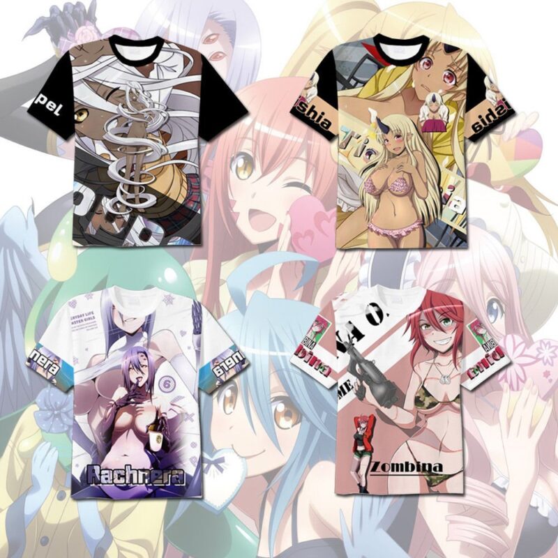 Monster Musume no Iru Nichijou 3D T-Shirts – Yotsuba Store