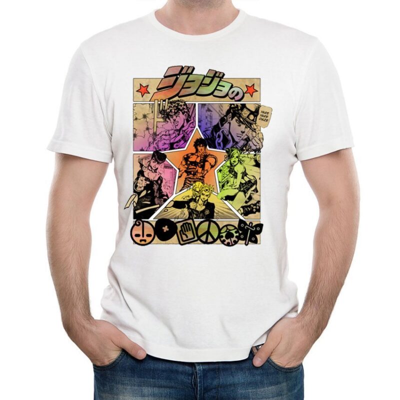 JoJo's Bizarre Adventure T-Shirts – Yotsuba Store