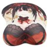 Date A Live Kurumi Tokisaki 3D Oppai Mouse Pad - Image 2