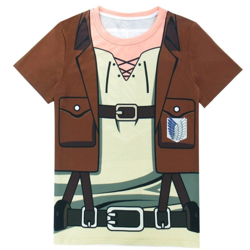 Attack on Titan Survey Corps 3D T-Shirt – Yotsuba Store