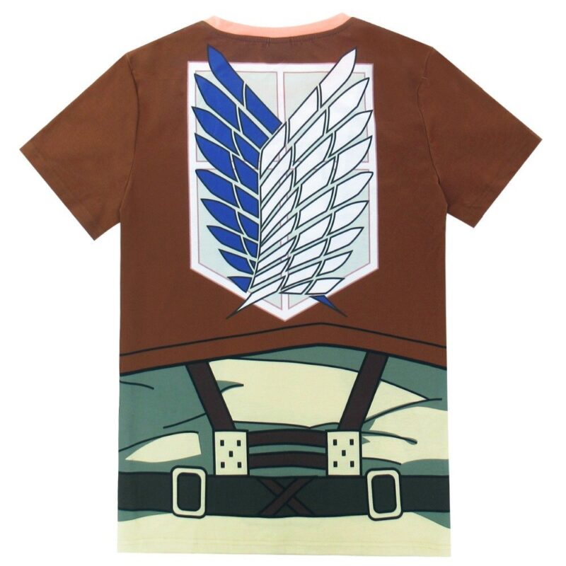 Attack on Titan Survey Corps 3D T-Shirt – Yotsuba Store