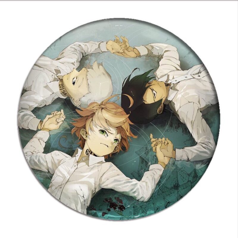 Yakusoku no Neverland Badges – Yotsuba Store