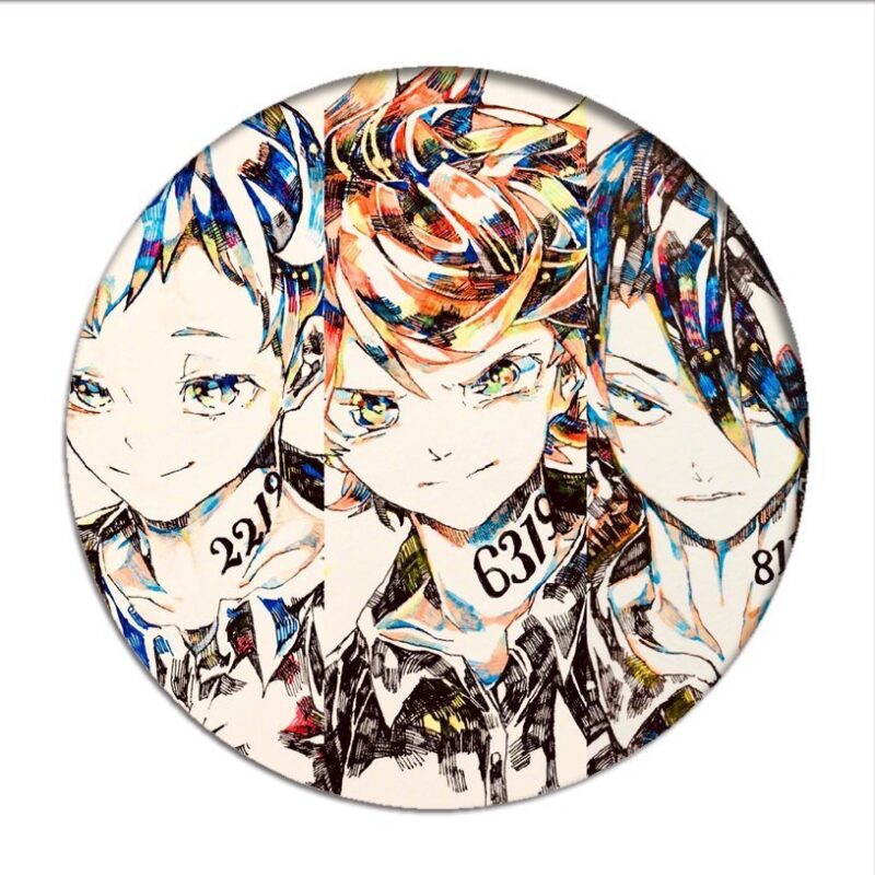 Yakusoku no Neverland Badges – Yotsuba Store