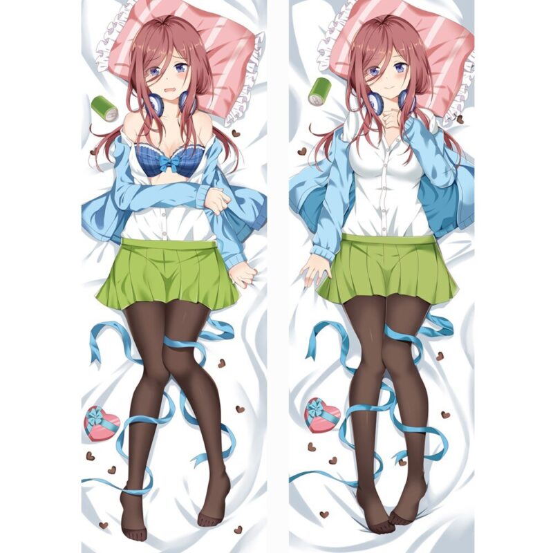 5-toubun no Hanayome Nakano Miku Dakimakura Pillow Case – Yotsuba Store