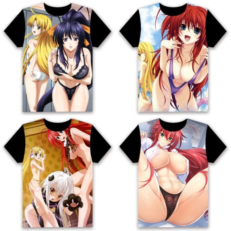 Highschool DxD Top Tees – Yotsuba Store