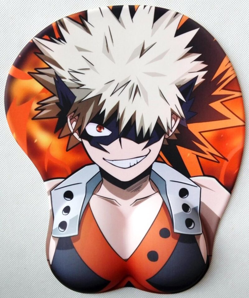 Boku no Academia Bakugou Katsuki 3D Chest Mouse Pad – Yotsuba Store