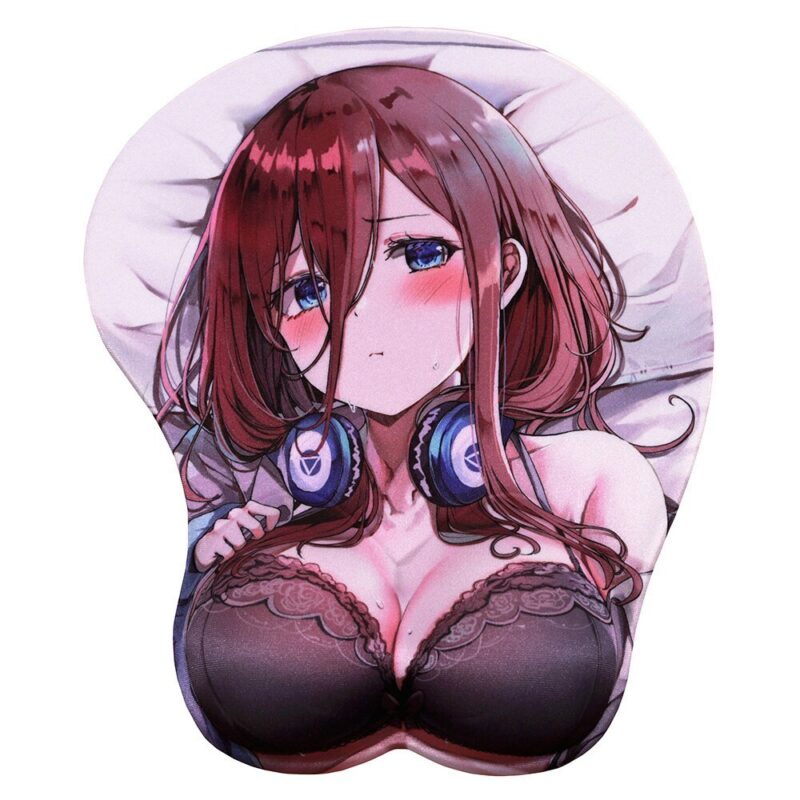 Gotoubun no Hanayome Nakano Miku 3D Breast Mouse Pad – Yotsuba Store