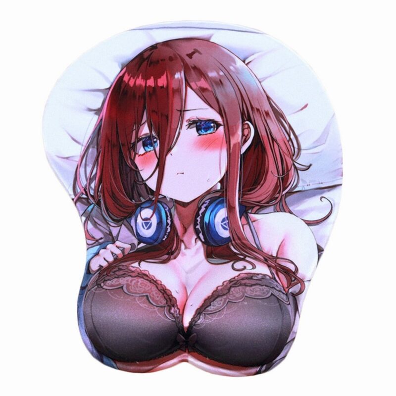 Gotoubun no Hanayome Nakano Miku 3D Breast Mouse Pad – Yotsuba Store