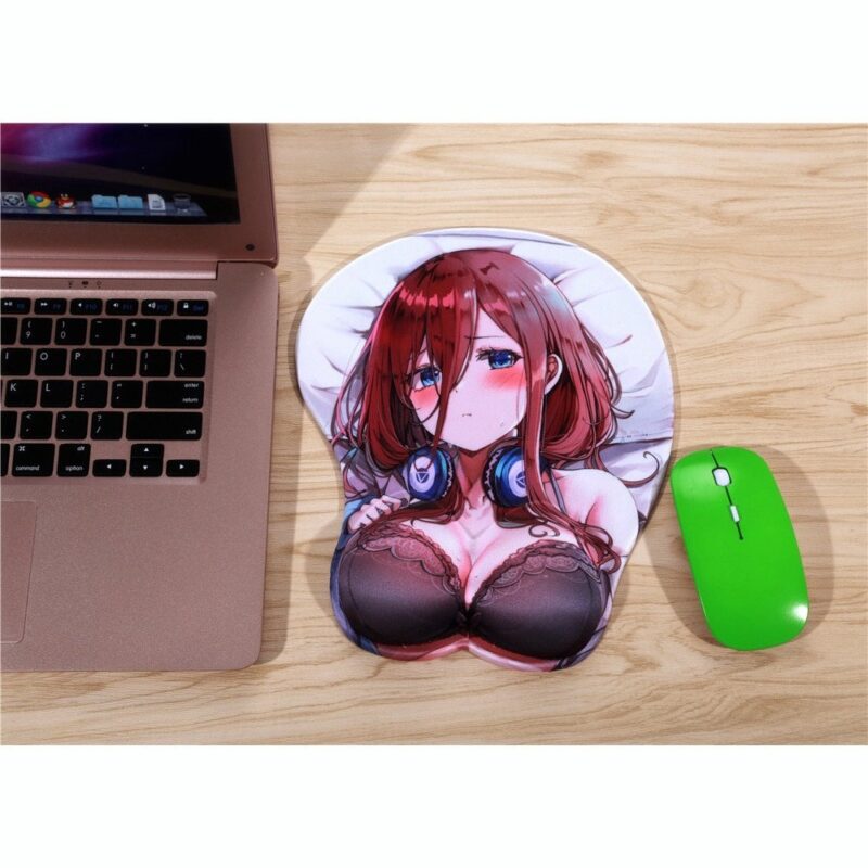 Gotoubun no Hanayome Nakano Miku 3D Breast Mouse Pad – Yotsuba Store