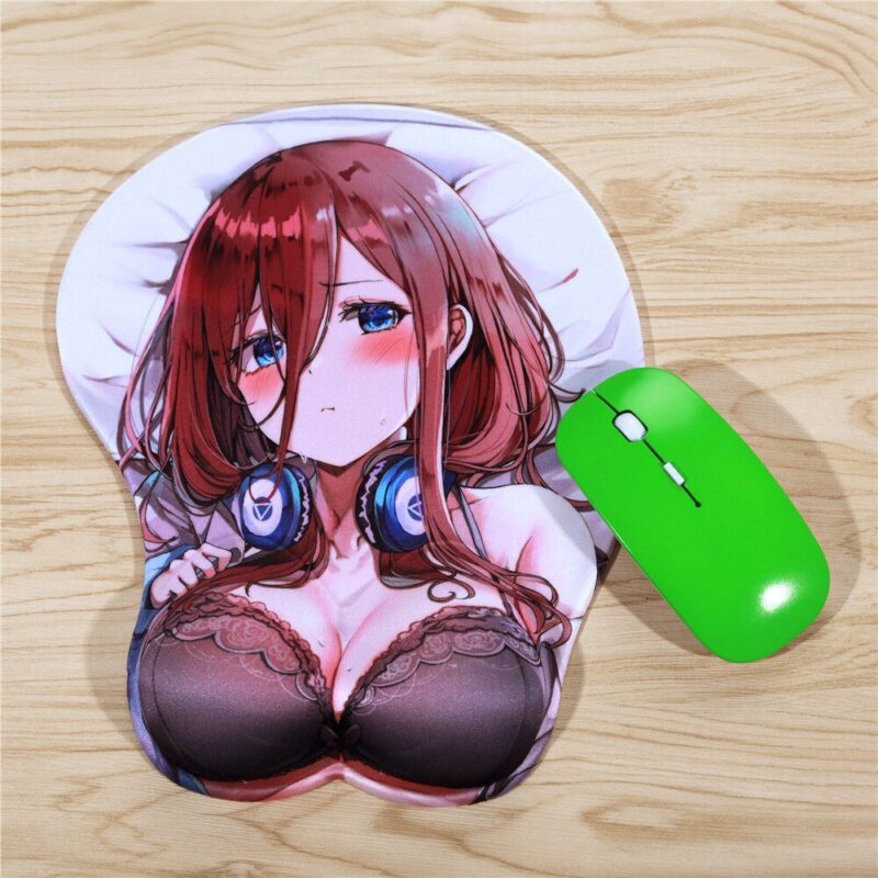 Gotoubun no Hanayome Nakano Miku 3D Breast Mouse Pad – Yotsuba Store