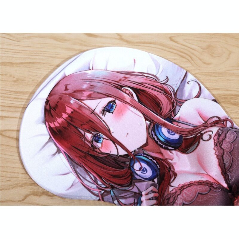 Gotoubun no Hanayome Nakano Miku 3D Breast Mouse Pad – Yotsuba Store