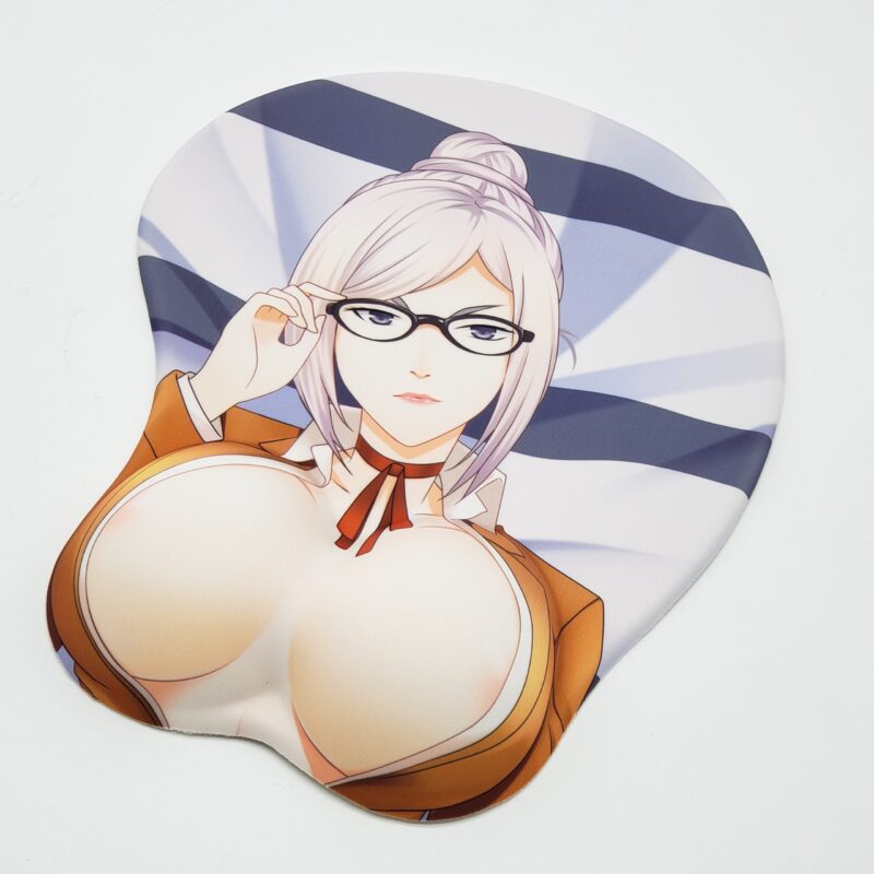 Kangoku Gakuen Shiraki Meiko 3D Oppai Mouse Pad – Yotsuba Store