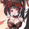 Date A Live Tokisaki Kurumi 3D Oppai Mouse Pad